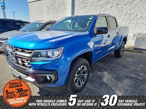Bright Blue Metallic 2022 Chevrolet Colorado Z71