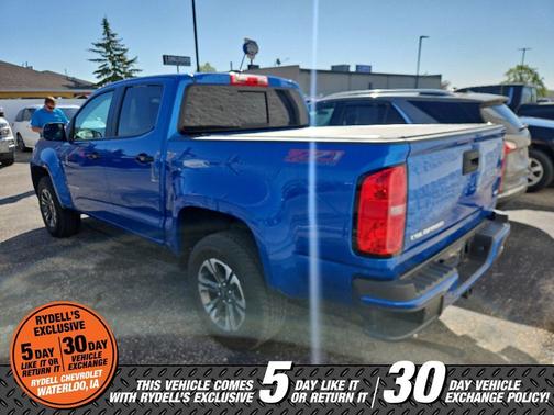 Bright Blue Metallic 2022 Chevrolet Colorado Z71