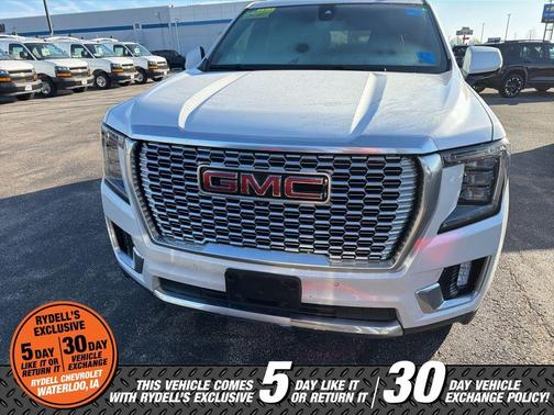 White Frost Tri-Coat 2021 GMC Yukon Denali