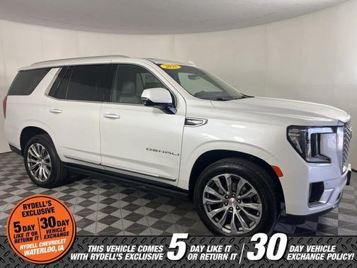 White Frost Tri-Coat 2021 GMC Yukon Denali