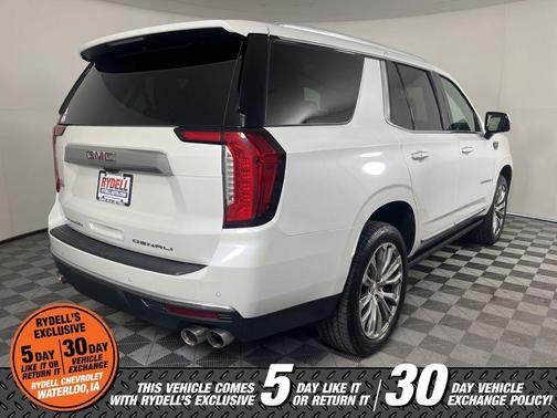 White Frost Tri-Coat 2021 GMC Yukon Denali