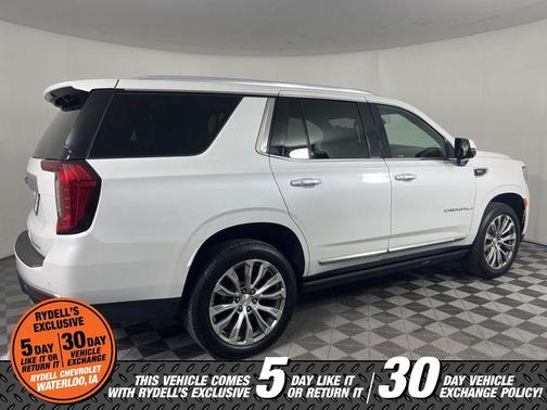 White Frost Tri-Coat 2021 GMC Yukon Denali