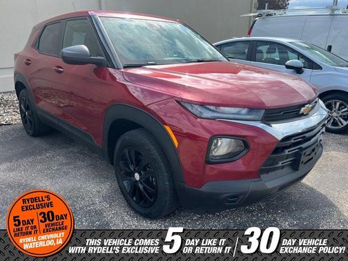 Scarlet Red Metallic 2021 Chevrolet Trailblazer LS