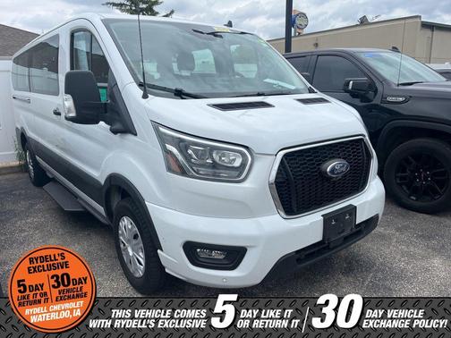 Oxford White 2023 Ford Transit-350 XLT