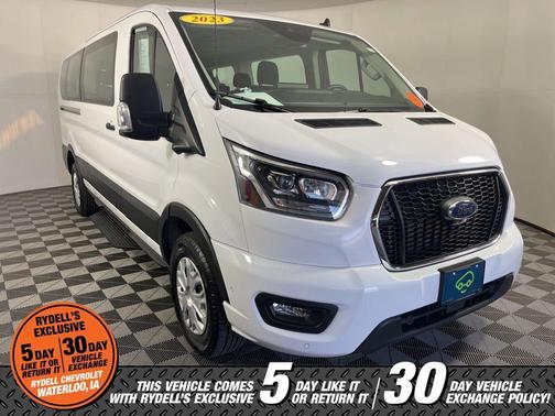 Oxford White 2023 Ford Transit-350 XLT