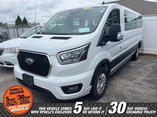 Oxford White 2023 Ford Transit-350 XLT