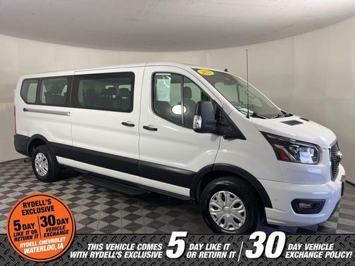 Oxford White 2023 Ford Transit-350 XLT
