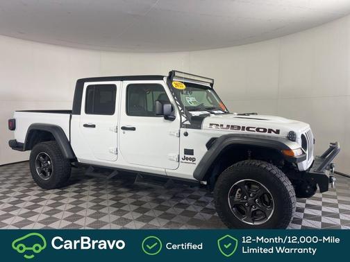 Bright White Clearcoat 2022 Jeep Gladiator Rubicon