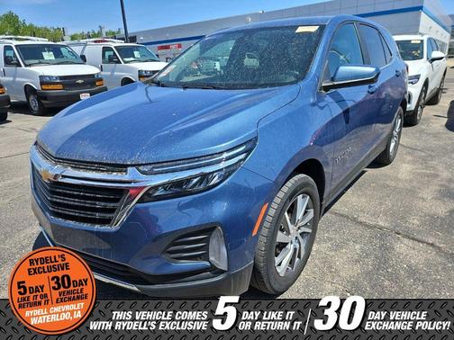 Lakeshore Blue Metallic 2024 Chevrolet Equinox LT