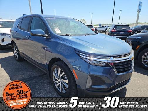 Lakeshore Blue Metallic 2024 Chevrolet Equinox LT