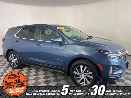 Lakeshore Blue Metallic 2024 Chevrolet Equinox LT