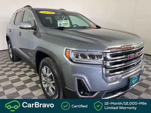 Satin Steel Metallic 2020 GMC Acadia SLT