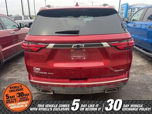 Radiant Red 2023 Chevrolet Traverse Premier
