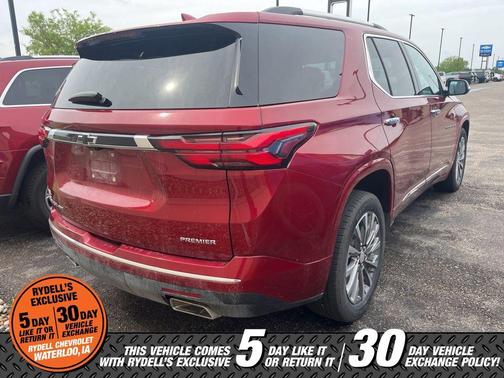Radiant Red 2023 Chevrolet Traverse Premier