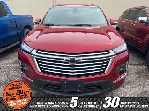 Radiant Red 2023 Chevrolet Traverse Premier