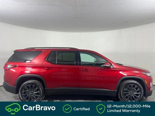 Radiant Red 2023 Chevrolet Traverse RS