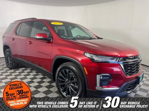 Radiant Red 2023 Chevrolet Traverse RS