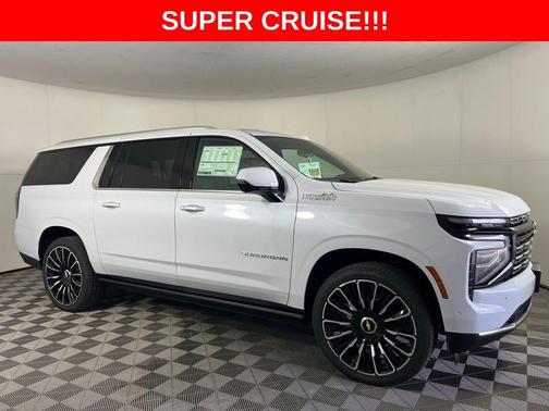 Polar White 2026 Chevrolet Suburban High Country