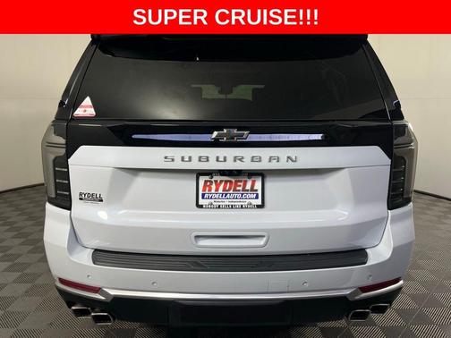 Polar White 2026 Chevrolet Suburban High Country