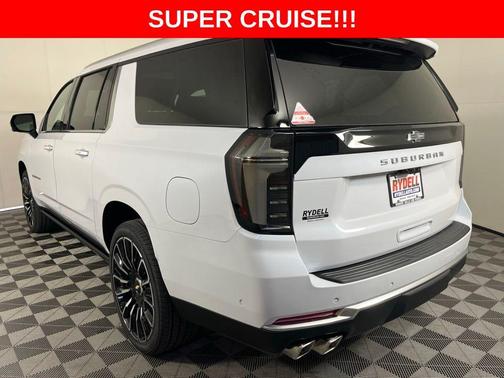 Polar White 2026 Chevrolet Suburban High Country