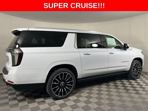 Polar White 2026 Chevrolet Suburban High Country
