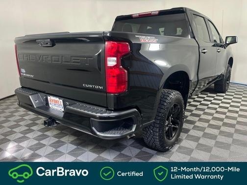Black 2025 Chevrolet Silverado 1500 Custom Trail Boss