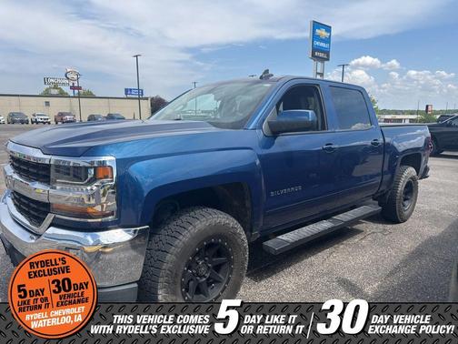 Deep Ocean Blue Metallic 2017 Chevrolet Silverado 1500 1LT