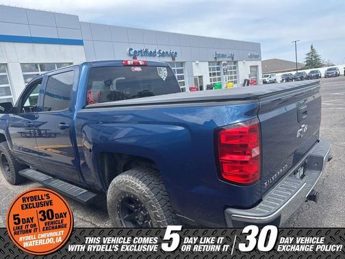 Deep Ocean Blue Metallic 2017 Chevrolet Silverado 1500 1LT