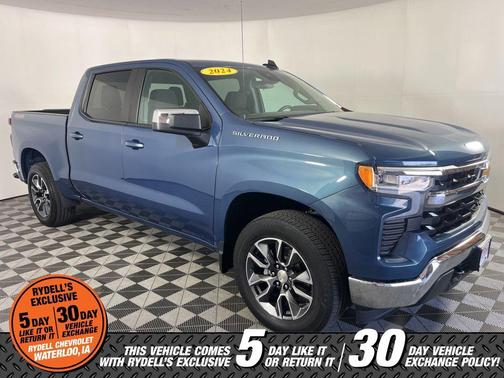 Lakeshore Blue Metallic 2024 Chevrolet Silverado 1500 LT