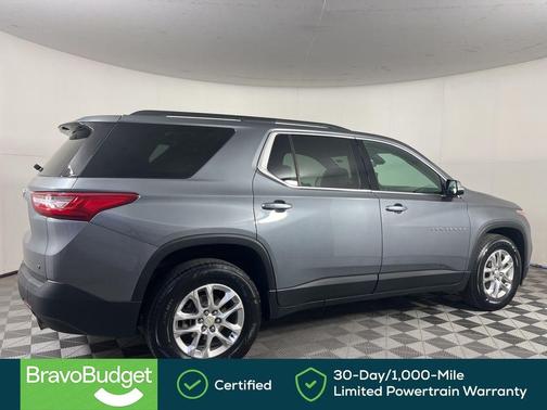 Satin Steel Metallic 2020 Chevrolet Traverse LT Leather