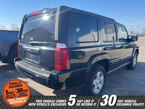 Black Clearcoat 2008 Jeep Commander Sport