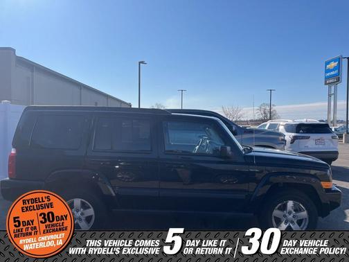 Black Clearcoat 2008 Jeep Commander Sport