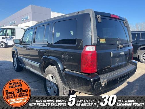 Black Clearcoat 2008 Jeep Commander Sport