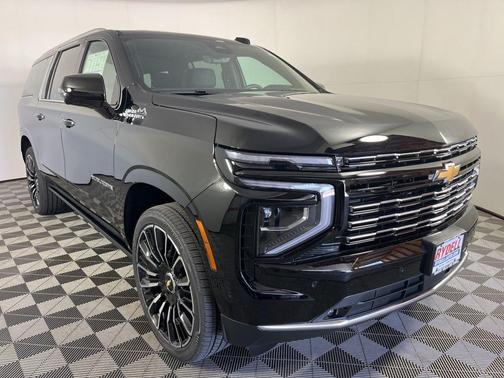 Black 2026 Chevrolet Suburban High Country