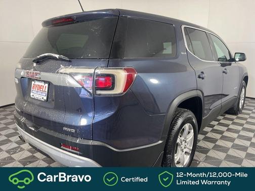 Blue Steel Metallic 2018 GMC Acadia SLE-1