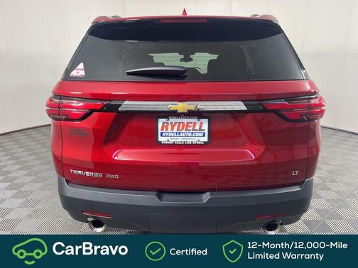 Radiant Red 2023 Chevrolet Traverse LT Cloth