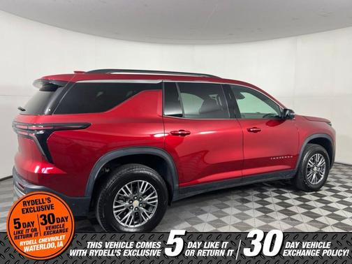 Radiant Red 2025 Chevrolet Traverse LT