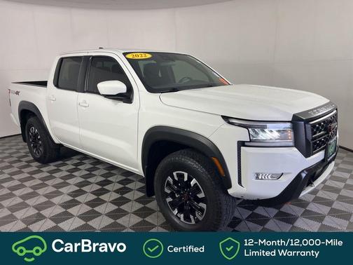 White 2022 Nissan Frontier PRO-4X