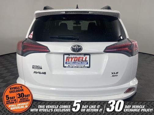 Super White 2017 Toyota RAV4 XLE