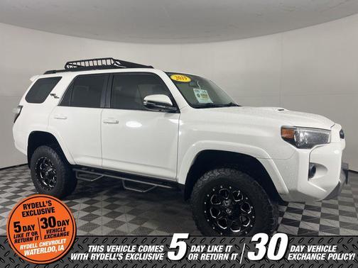 Super White 2019 Toyota 4Runner Sport