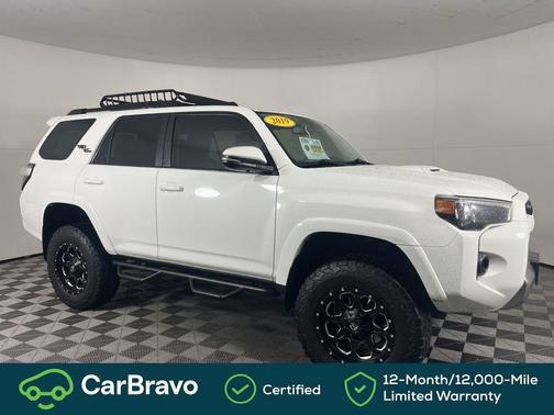 Super White 2019 Toyota 4Runner Sport