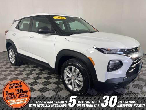 Summit White 2023 Chevrolet Trailblazer LS
