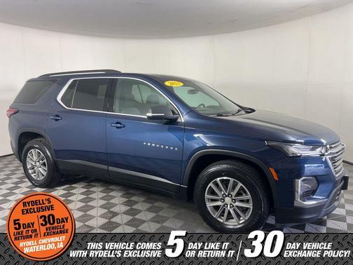 Northsky Blue Metallic 2023 Chevrolet Traverse LT Cloth