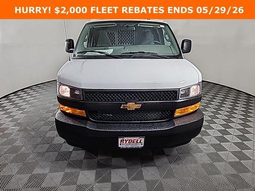 Summit White 2025 Chevrolet Express 3500 Work Van
