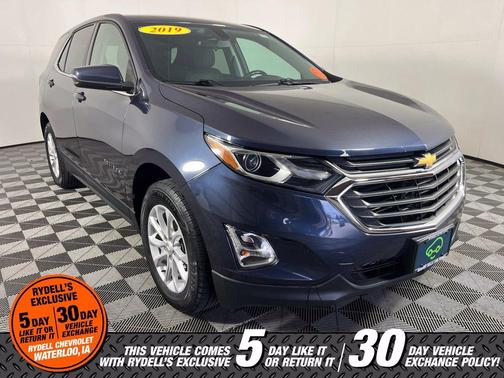 Pacific Blue Metallic 2019 Chevrolet Equinox 1LT