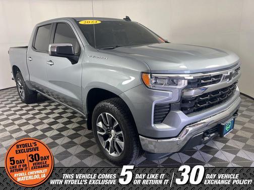 Sterling Gray Metallic 2024 Chevrolet Silverado 1500 LT