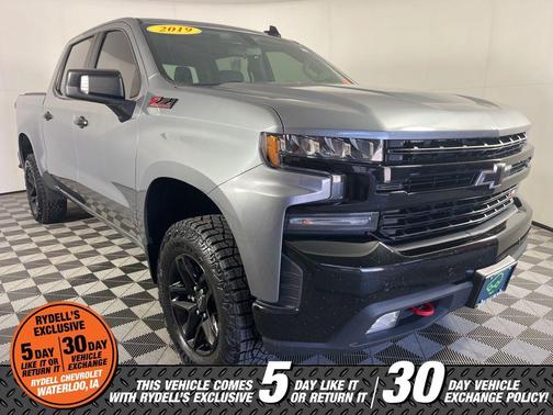 Satin Steel Metallic 2019 Chevrolet Silverado 1500 LT Trail Boss