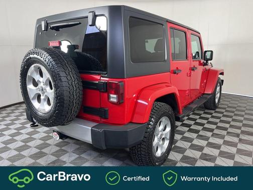 Flame Red Clearcoat 2013 Jeep Wrangler Unlimited Sahara
