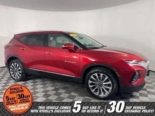 Cherry Red Tintcoat 2022 Chevrolet Blazer Premier