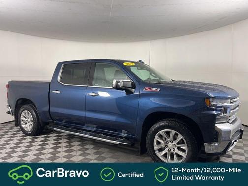 Northsky Blue Metallic 2019 Chevrolet Silverado 1500 LTZ